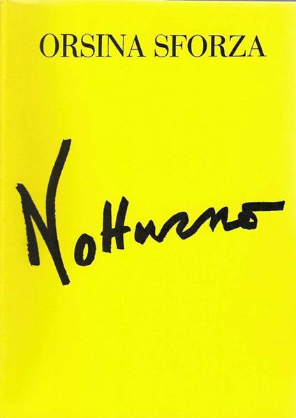 Notturno - copertina