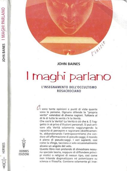 I maghi parlano - John Baines - copertina