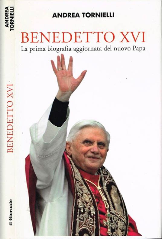 Benedetto XVI - Andrea Tornielli - copertina