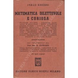 Matematica dilettevole e curiosa - Italo Ghersi - copertina