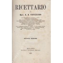 Ricettario - copertina