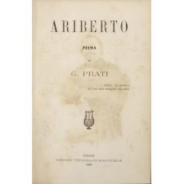 Ariberto. Poema - Giovanni Prati - copertina