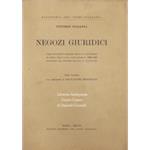 Negozi giuridici. Corso di diritto romano nella R. Università di Roma nell'Anno Accademico 1892-1893 raccolto dai Dottori Mapei e Nannini. Con prefazione di Salvatore Riccobono alla terza ristampa