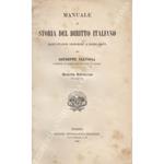 Manuale di storia del diritto italiano dalle invasioni germaniche ai nostri giorni