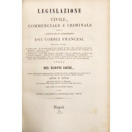 Legislazione civile commerciale e criminale. Vol. XVI - Tavola alfabetica generale delle materie - copertina