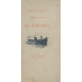 In America. Disegni di Gino De Bini. Incisioni di Foli - copertina