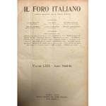 Il Foro Italiano. Fondato nell'anno 1876 da Enrico Scialoja. Anno LXIX. 1944-1946
