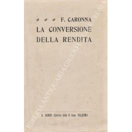 La conversione della rendita - copertina