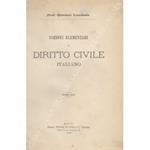 Nozioni elementari di diritto civile italiano