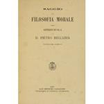 Saggio di filosofia morale. Opericciuola di D. Pietro Beccaria cooperatore salesiano