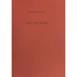 Les paysans - Honoré de Balzac - copertina
