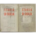 Storia di Sicilia. Vol. I - Dalle origini al 264 a.C. Vol. II - Dal 264 a.C. al sec. IX d.C