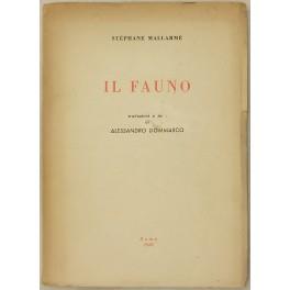 Il fauno. Traduzioni e note di Alessandro Dommarco - copertina