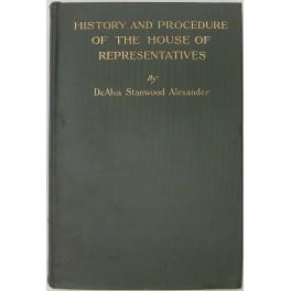 History and procedure of the house of representatives - copertina