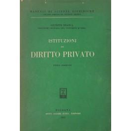 Istituzioni di diritto privato - copertina