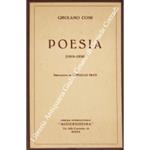Poesia (1918-1938). Prefazione di Raffaello Prati