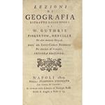 Lezioni di geografia estratte dalle opere di W. Guthrie Pinkerton, Mentelle ed altri moderni Geografi dall'Ab. Luigi Carlo Federici per esercizio de' Fanciulli