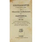 Regolamento del 16 di gennaio 1838 per l'esercizio e le evoluzioni della fanteria. Libro primo - Instruzione dei reggimenti ordine di battaglia disposizioni diverse scuole del soldato del pelottone del tiro maneggio d'arme pei bass'uffiziali instruzi