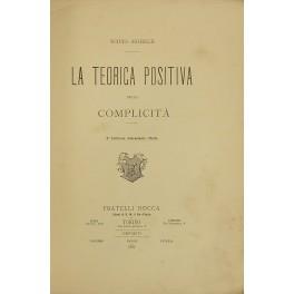 La teorica positiva della complicità - copertina