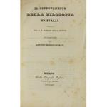 Il rinnovamento della filosofia in Italia proposto dal C. T. Mamiani della Rovere ed esaminato da Antonio Rosmini-Serbati