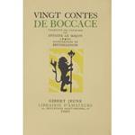 Vingt Contes de Boccace. Traduits de l'italien par Antoine Le Macon. Illustrations de Brunelleschi