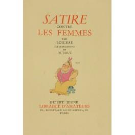 Satire contre les femmes. Illustrations de Dubout - Nicolas Boileau - copertina
