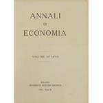 F.Y. Edgeworth e le nuove teorie economiche (Gustavo Del Vecchio) Intorno al concetto di costo dell'attività finanziaria (Ernesto D'Albergo) La politica economica e i trattati di commercio dell'Italia dall'unità alla guerra (Gerolamo Bassani) Ricerch