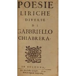 Poesie liriche diverse - copertina