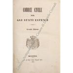Codice civile per gli Stati Estensi