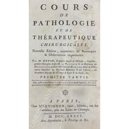 Cours de pathologie et de therapeutique chirurgicales - copertina