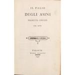 Il palio degli asini. Poemetto giocoso con note