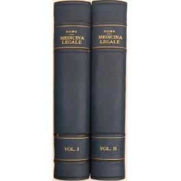 Compendio di medicina legale e giurisprudenza medica secondo le leggi dello Stato e i piu recenti progressi della scienza ad uso de' medici e de' giuristi. Vol. I - Con 92 figure intercalate nel testo. Vol. II - Con 129 figure intercalate nel testo - Giuseppe Zino - copertina
