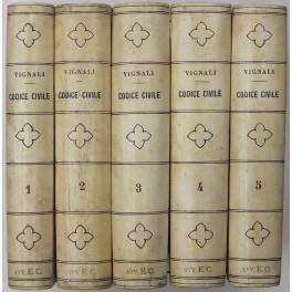 Commentario del Codice Civile Italiano per l'Avv. Giovanni Vignali collaboratore Avv. Vincenzo De Carolis - Giovanni Vignali - copertina