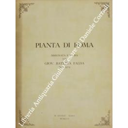 Pianta di Roma disegnata e incisa da Giov. Battista Falda nel 1676 - copertina