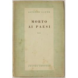 Morto ai paesi. Poesie - Alfonso Gatto - copertina