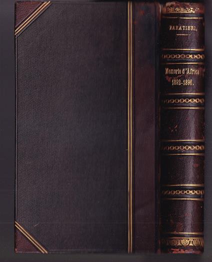 Memorie d'Africa (1892-1896) - Oreste Baratieri - copertina