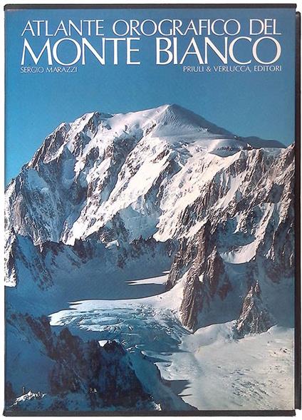 Atlante orografico del Monte Bianco - Sergio Marazzi - copertina