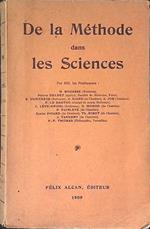 De la Methode dans les Sciences