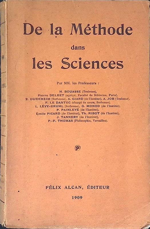 De la Methode dans les Sciences