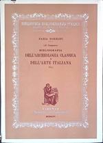 Il Cicognara. Bibliografia dell'archeologia classica e dell'arte italiana. Volume II tome VI