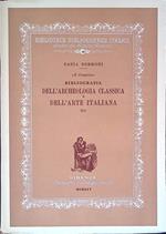Il Cicognara. Bibliografia dell'archeologia classica e dell'arte italiana. Volume II tomo V