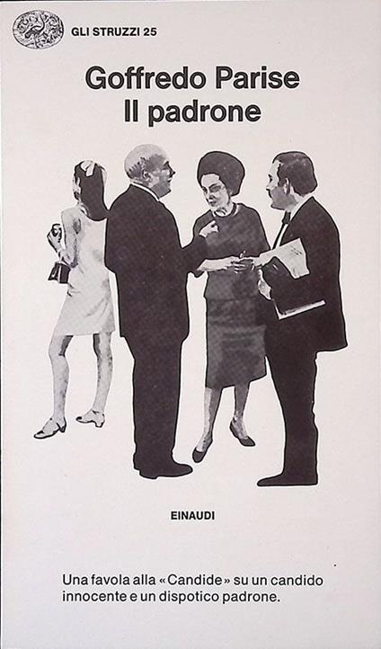 Il padrone - Goffredo Parise - copertina