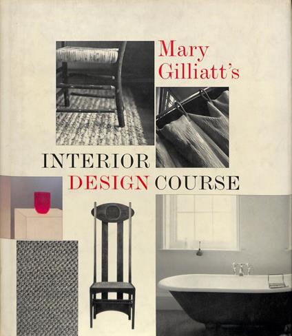 Interior design course - Mary Gilliatt - copertina