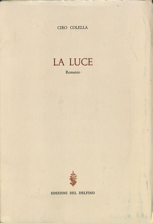 La luce - copertina