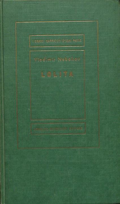 Lolita - Vladimir Nabokov - copertina