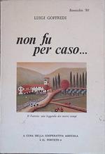 Non fu per caso..