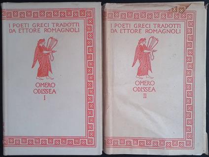 Odissea. DUE VOLUMI - Omero - copertina