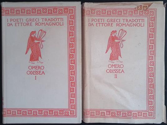Odissea. DUE VOLUMI - Omero - copertina