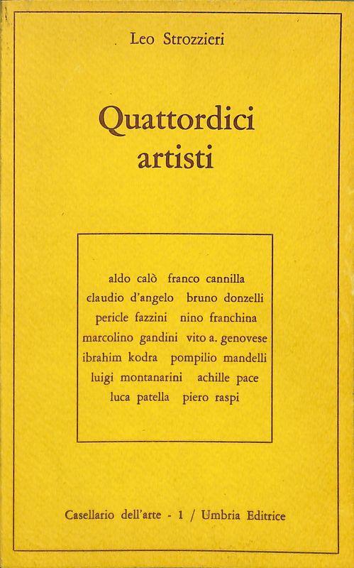 Quattordici artisti - Leo Strozzieri - copertina