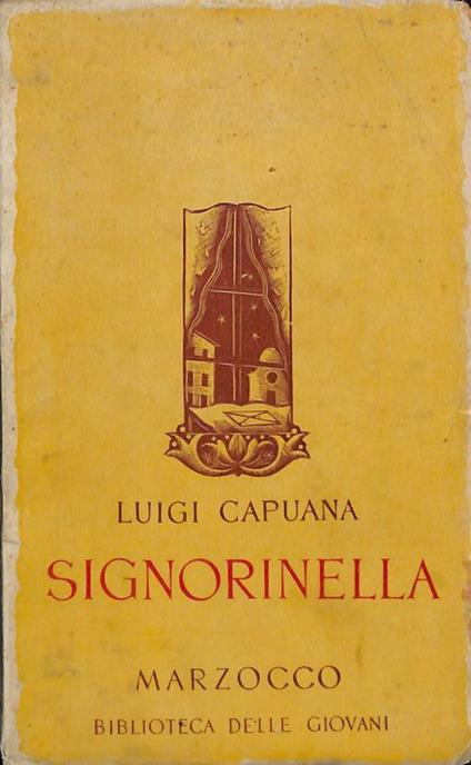 Signorinella e altre novelle siciliane - Luigi Capuana - copertina